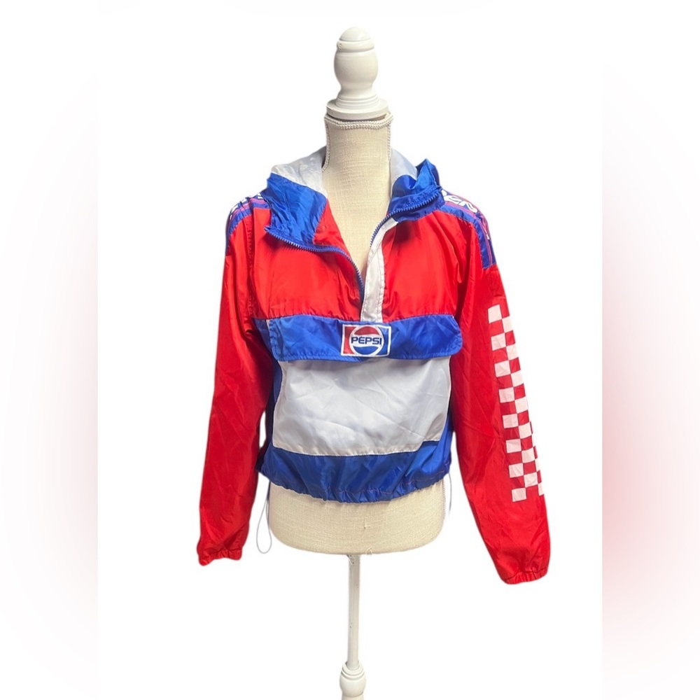 Vintage Pepsi windbreaker jacket